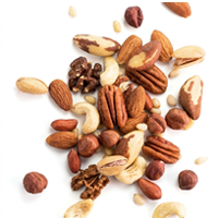 Almonds and Walnuts